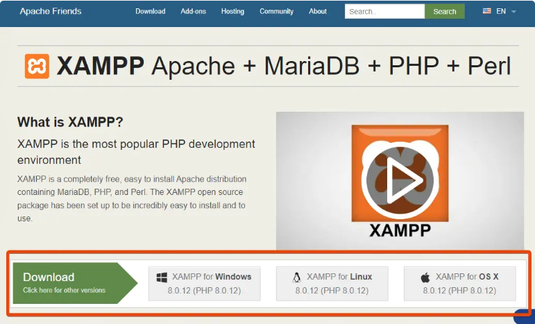 xampp زمپ