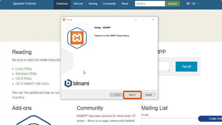 نصب لوکال هاست xampp